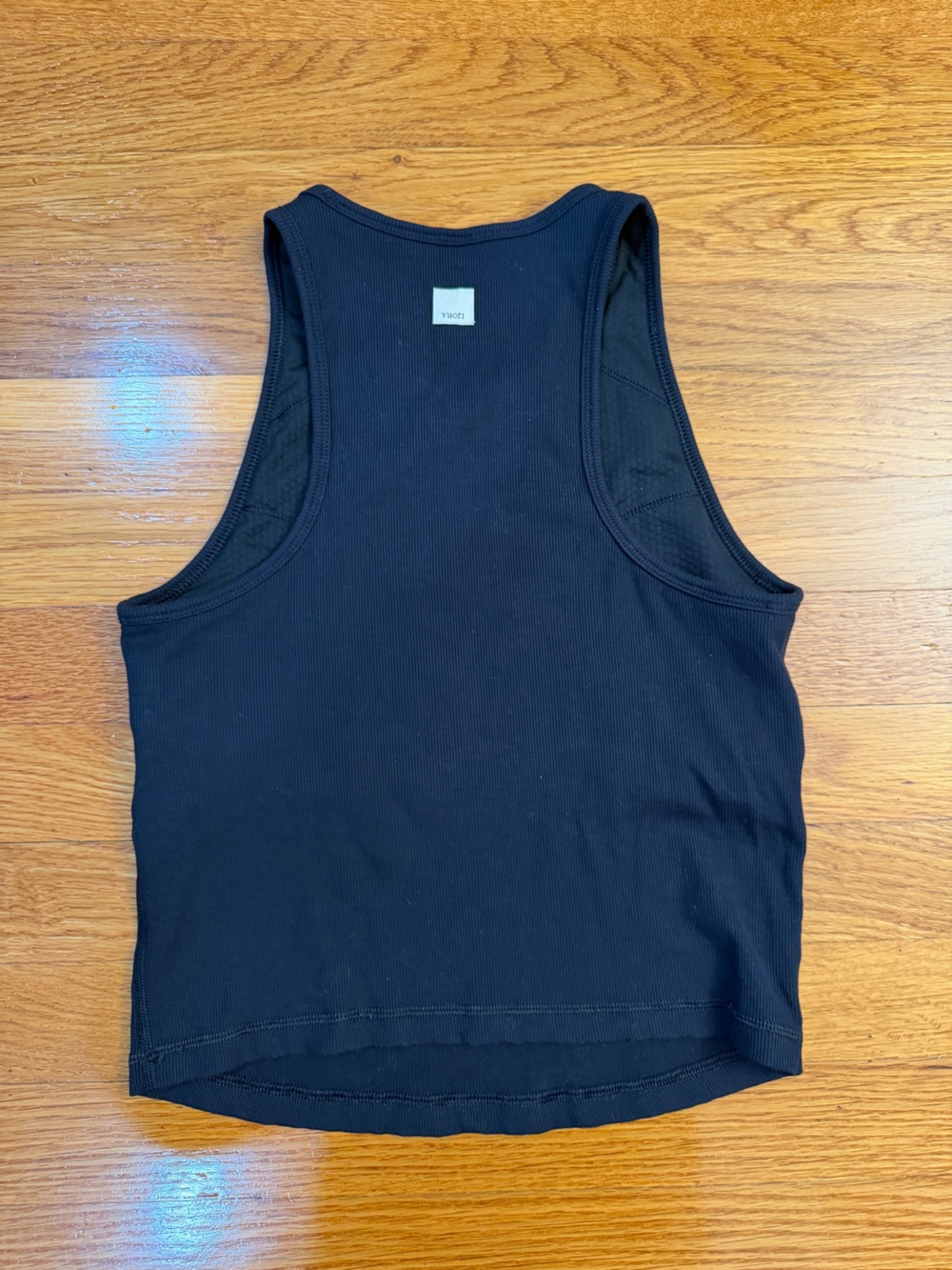 Vuori Women's Pose Plyo Tank in Black - Size Small
